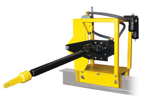 4120-05 Low Impact Hopper Gate Opener 
Gateboss I - Rail Riding
Low Impact Twisting Action (Air)
Weight 285lbs.